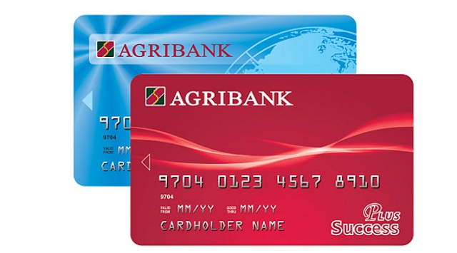 Thẻ Agribank màu đỏ 