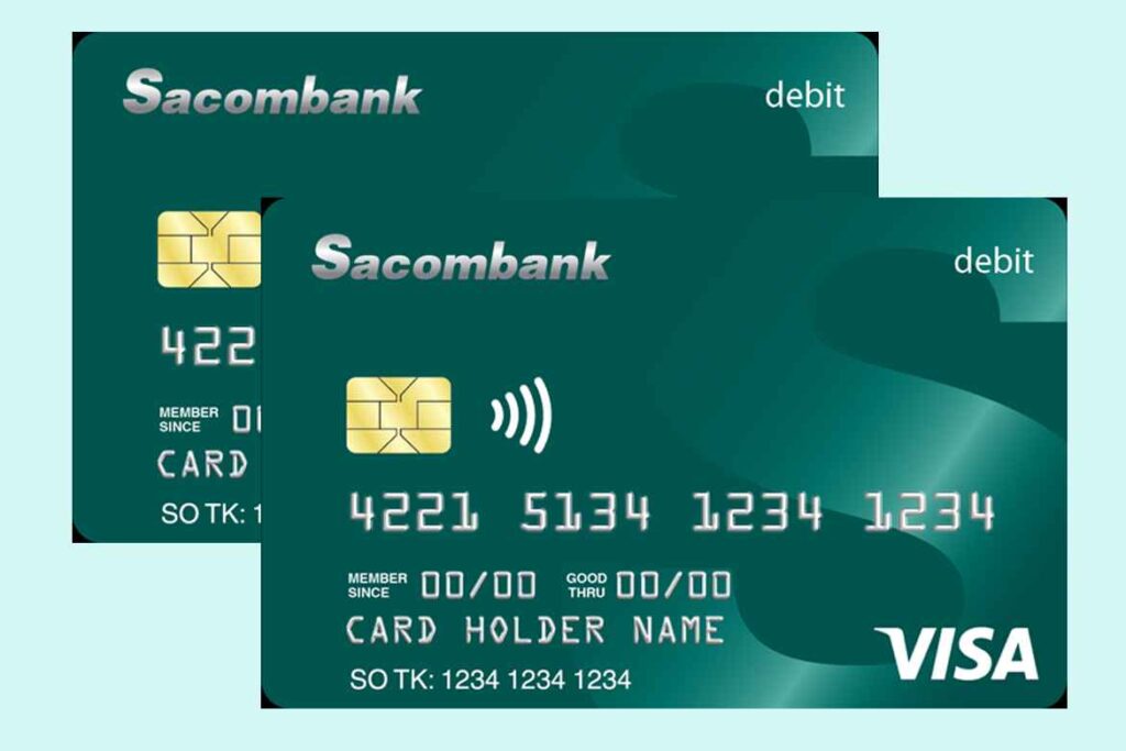 Thẻ Visa Sacombank