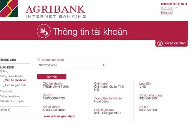 Hướng dẫn bạn cách kiểm tra số dư tài khoản Agribank đơn giản và nhanh nhất