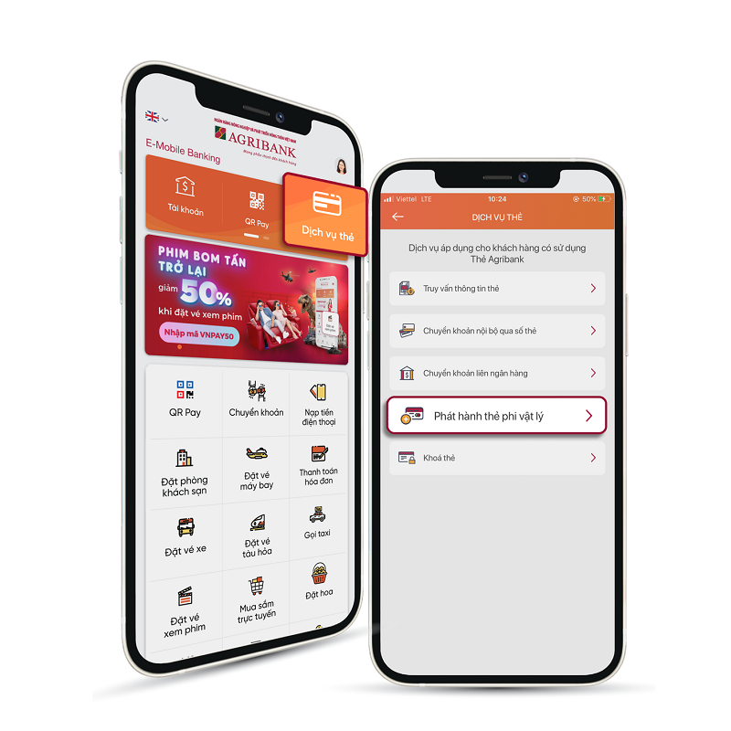 Hướng dẫn cho bạn đọc những cách đăng ký Agribank E-Mobile Banking