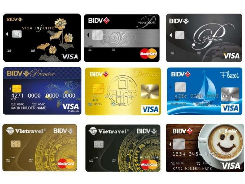 Tổng hợp các loại thẻ ghi nợ quốc tế BIDV và hướng dẫn sử dụng chúng