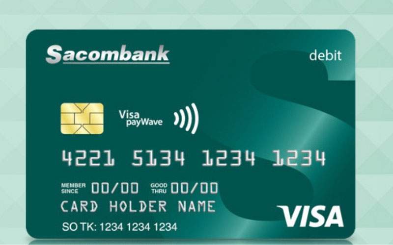 Ngày hết hạn thẻ ATM Sacombank