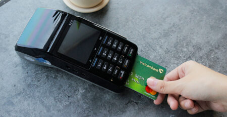 máy quẹt thẻ vietcombank bị lỗi