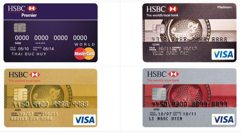 thẻ tín dụng phụ HSBC